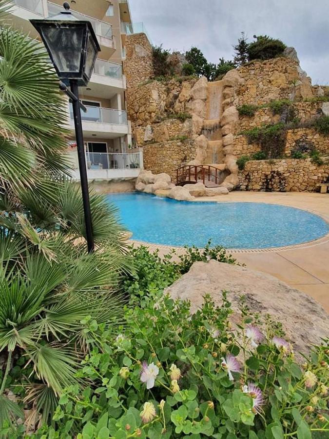 Sunset Holiday Apartment With Communal Pool + Views Ghajn Melel Buitenkant foto