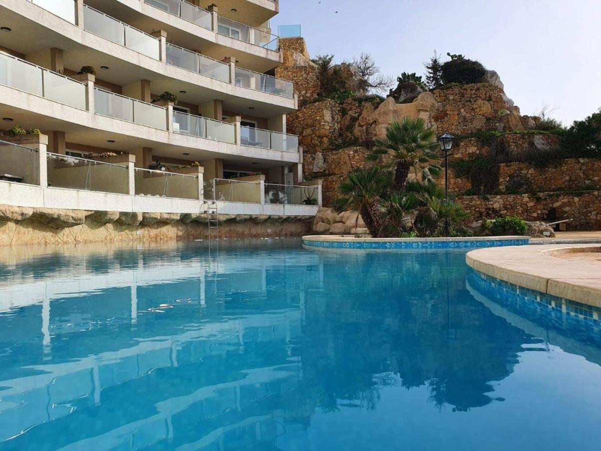 Sunset Holiday Apartment With Communal Pool + Views Ghajn Melel Buitenkant foto