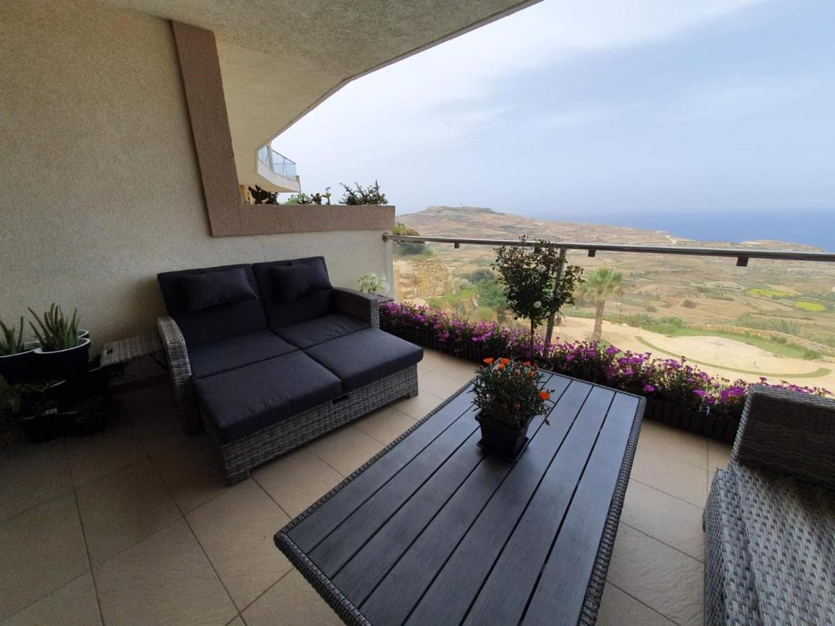 Sunset Holiday Apartment With Communal Pool + Views Ghajn Melel Buitenkant foto